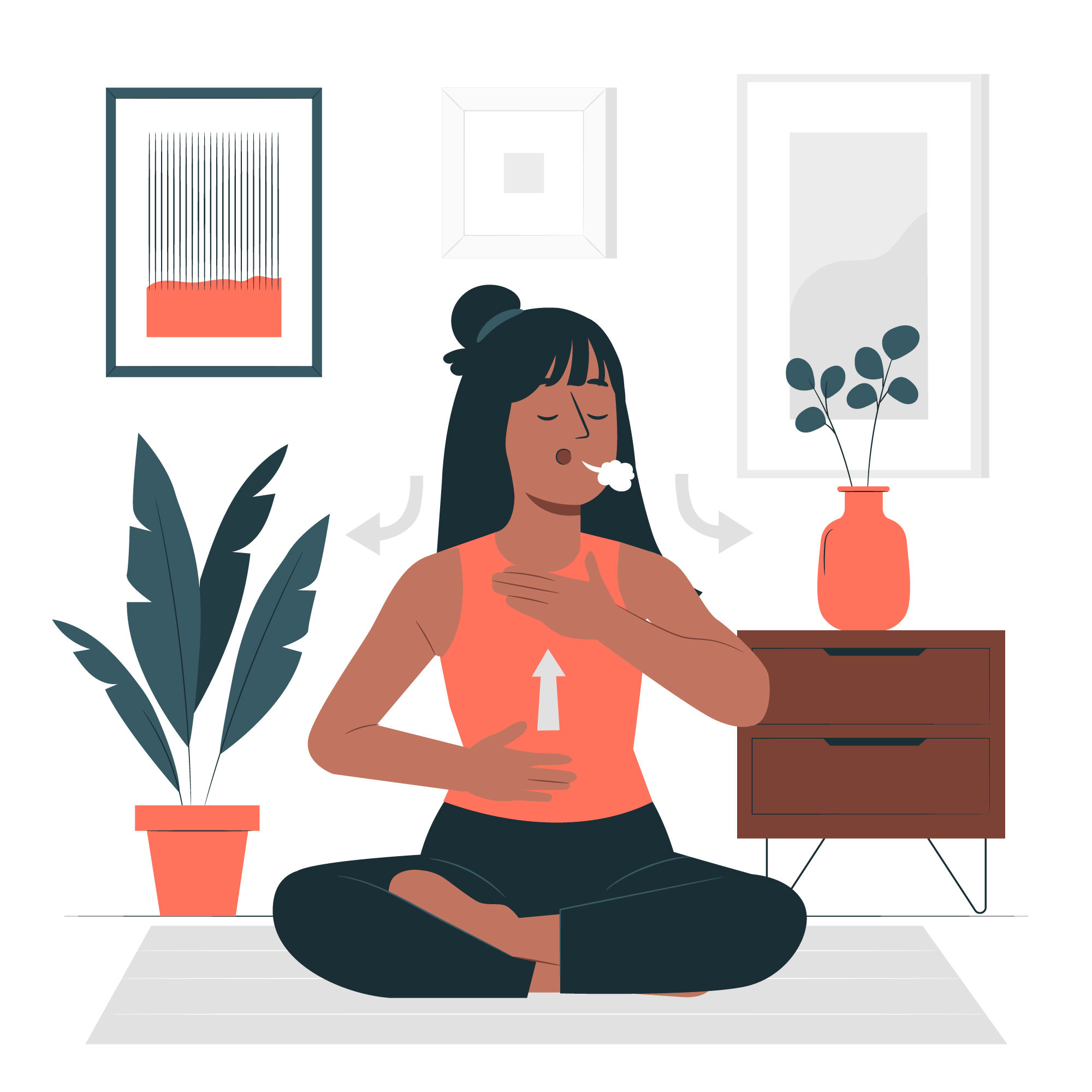 mujer_practicando_badhas_en_yoga