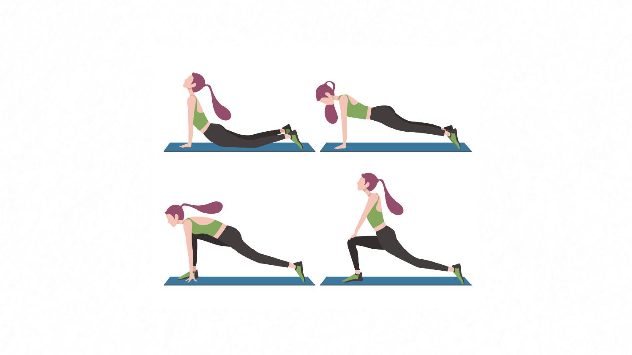 abdominales con el yoga