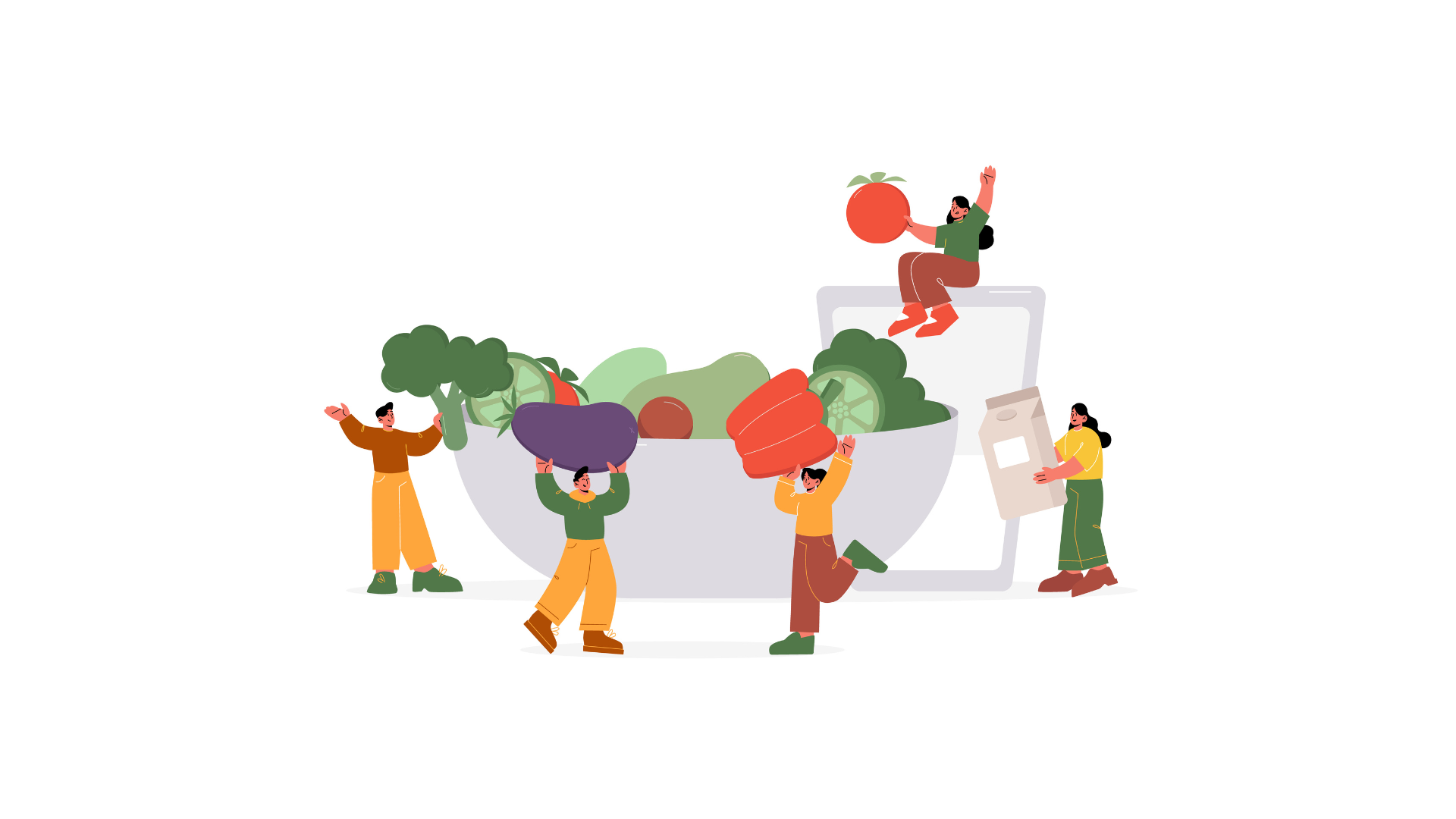 alimentación de un yogui