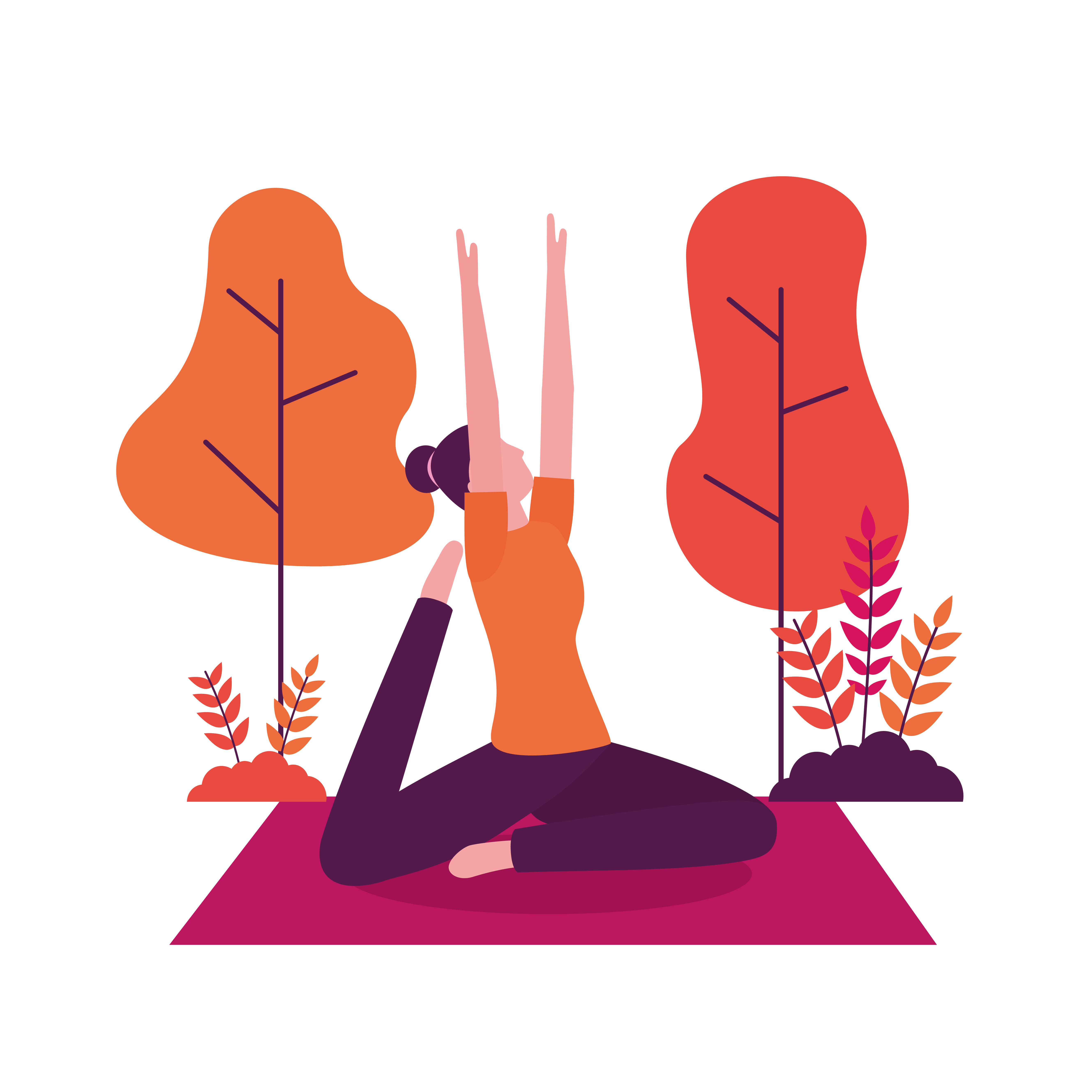mujer aprendiendo a usar las Cintas de yoga